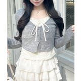 レースレイヤードカーデTOPs | INGNI  | 詳細画像2 