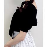 12Gリボンオフショル半袖ニット | INGNI | 詳細画像25
