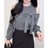 12G肩開きリボンニット | INGNI | 詳細画像18