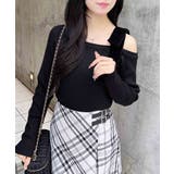 12Gリブワンショルベロアリボンニット | INGNI | 詳細画像9