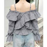 クロスフリルオフショルブラウス | INGNI  | 詳細画像18 