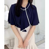 パールピン付トロミフレアスリーブブラウス | INGNI | 詳細画像18