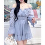 チュールオフショルミニワンピ | INGNI | 詳細画像16