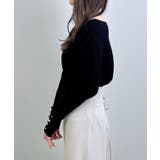 12G袖釦ラメドルマンニット | INGNI  | 詳細画像12 