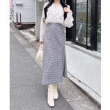 装飾釦ラメシアーフリルブラウス | INGNI  | 詳細画像7 