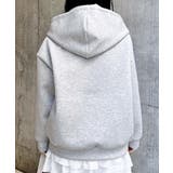 胸プレート付ダンボールダブルZIPパーカー | INGNI  | 詳細画像19 