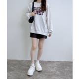 アソート柄貼付裏毛チュニック | INGNI  | 詳細画像5 