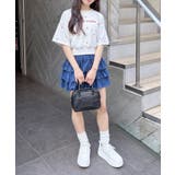 ハート飛ばしミニ裏毛ショートトップス | INGNI | 詳細画像14