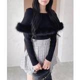 12Gファー付ケープニット | INGNI  | 詳細画像15 