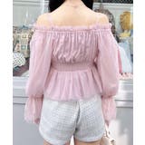 チュールオフショルブラウス | INGNI  | 詳細画像12 