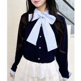 12Gボウタイドッキングニット | INGNI  | 詳細画像2 