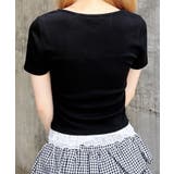 レイヤード前リボンリブTOPs | INGNI  | 詳細画像25 