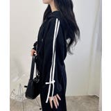 袖リボンショート裏毛ジップパーカー | INGNI  | 詳細画像16 