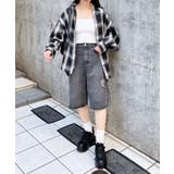 クラッシュデニムハーフパンツ | INGNI | 詳細画像11