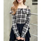 オフショルチェックシャツ | INGNI  | 詳細画像1 