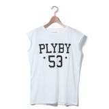 ホワイト | PLAY BOY ナンバリングTEE | B.C STOCK