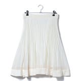 ホワイト | オーガンプリーツSK | B.C STOCK