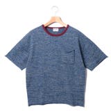 ブルー | mt merange knit t | B.C STOCK
