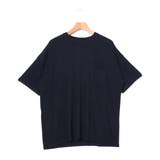 ネイビー | ソフトブークレドロップTシャツ | B.C STOCK