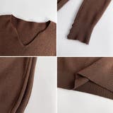 レディースファッション通販 リブニットトップス シンプルニット | Beststore | 詳細画像14