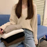 レディースファッション通販 リブニットトップス シンプルニット | Beststore | 詳細画像16