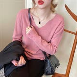 レディースファッション通販 リブニットトップス シンプルニット | Beststore | 詳細画像20