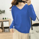 トップス ニットソー半袖 vネックニットソー | Beststore | 詳細画像33