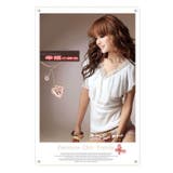 トップス ブラウス フリル Vネック シフォン レース 韓国ファッション 夏 | candy-house  | 詳細画像20 