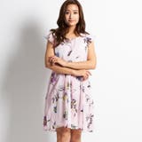 ワンピース フラワープリント シフォン 花柄 韓国ファッション 夏 | candy-house  | 詳細画像14 