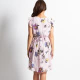 ワンピース フラワープリント シフォン 花柄 韓国ファッション 夏 | candy-house  | 詳細画像3 