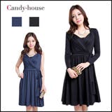 ワンピース カシュクール リボン | candy-house | 詳細画像1