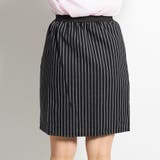 スカート ペンシル 縦ストライプ タイト ミニ 韓国ファッション 夏 | candy-house  | 詳細画像3 