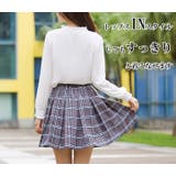 プリーツスカート チェックスカート ミニスカート | candy-house  | 詳細画像6 