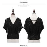 トップス Vネック 総レース | candy-house  | 詳細画像6 