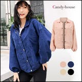 マウンテンパーカー ボリューム袖 ジップアップ | candy-house | 詳細画像1
