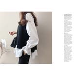 ニットベスト ペプラムブラウスニット ベスト | COCOMOMO | 詳細画像5 