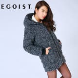 フードブークレー中綿コート | EGOIST | 詳細画像1 