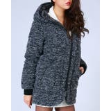 フードブークレー中綿コート | EGOIST | 詳細画像2 