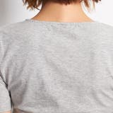 カットソー Tシャツ レディース 大きいサイズ トップス Vネック 半袖 カシ | HUG.U | 詳細画像19 