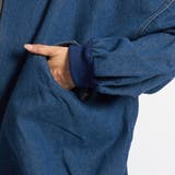 デニムジャケット ブルゾン ジャケット ジャンパー レディース ノーカラー ア | HUG.U | 詳細画像24 