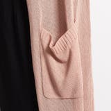 カーディガン レディース ロング 薄手 シアー ロングカーディガン サマーニッ | HUG.U | 詳細画像38 