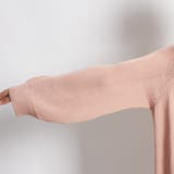 カーディガン レディース ロング 薄手 シアー ロングカーディガン サマーニッ | HUG.U | 詳細画像39 