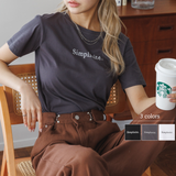ワンポイントロゴTシャツ | Ada. | 詳細画像1