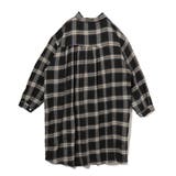 チェク柄ロングシャツ | Ada. | 詳細画像7