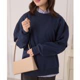 ネイビー | ベーシック裏起毛スウェット | Ada.
