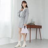 カシュクールニットミニワンピース Vネック ワンピース | Ada. | 詳細画像28