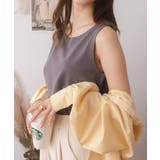 チャコール | ノースリーブカットPO | Ada.