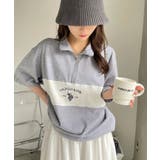 グレー | U.S.POLO ASSN. レトロポロハーフジップ | Ada.