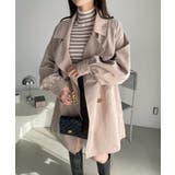 グレージュ | ミドル丈 トレンチコート | Ada.