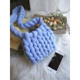 ブルー | 担当カラーを見つけて! マンドュウ ショルダー バッグ | Ada.